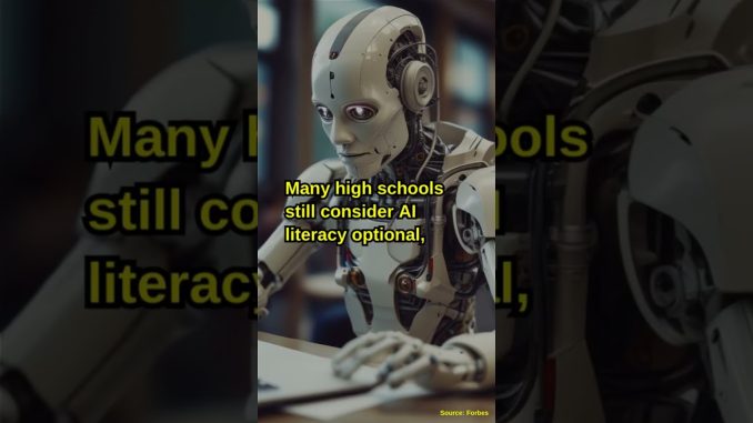 What are your thoughts on adding AI to schools curriculum? #AINews #AI