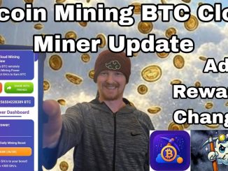 Bitcoin Cloud Mining BTC Cloud Miner Ad Rewards Update