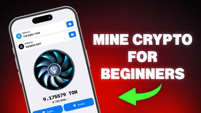Crypto Mining for Beginners — Start from Your Smartphone!