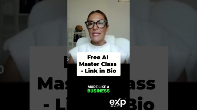 Free AI Masterclass for Beginners - Registration Link in Bio
