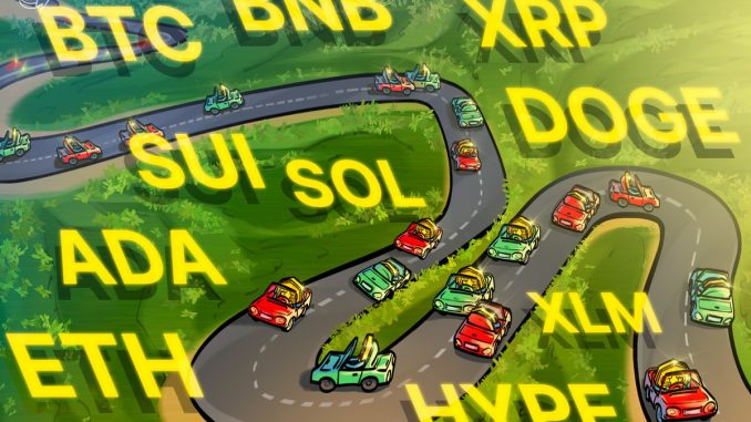 Price Predictions of Major Cryptocurrencies.