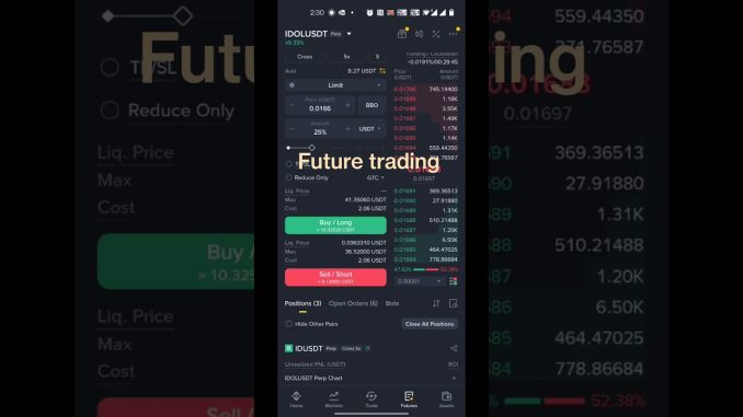 Binance Futures Trading Guide | Crypto Trading Tips | #shorts