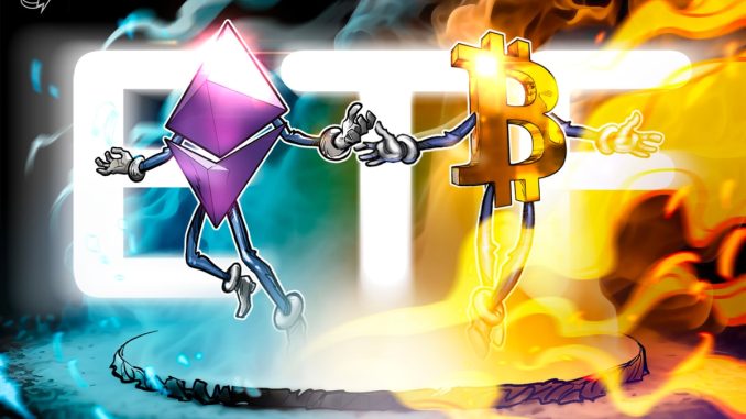 Bitcoin and Ethereum ETFs Post 'Biggest Week Ever' For Volume