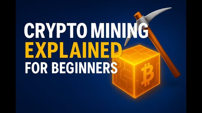 Crypto Mining Explained for Beginners | Why Mine? & How Does Mining Actually Work?