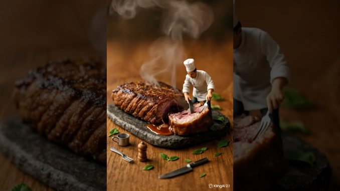 Delicious Roast Meat Cooking Tutorial Easy Recipe For Beginners   AI Video