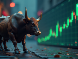 A Strong Bulls and Large Trading Screen