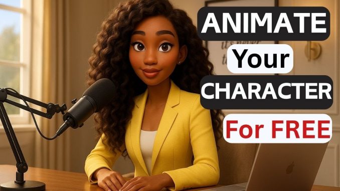 How to Animate Your Character for FREE with AI (Beginner-friendly tutorial)