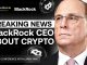 LIVE: BlackRock CEO Announces Major Crypto Move! This Speech Will Reshape the Crypto Industry!