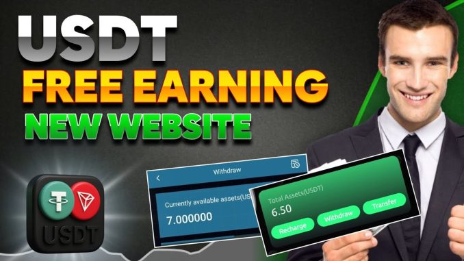 Online usdt Earning 2025 | TRX & USDT Mining Guide | Safe Crypto Passive Income for Beginners
