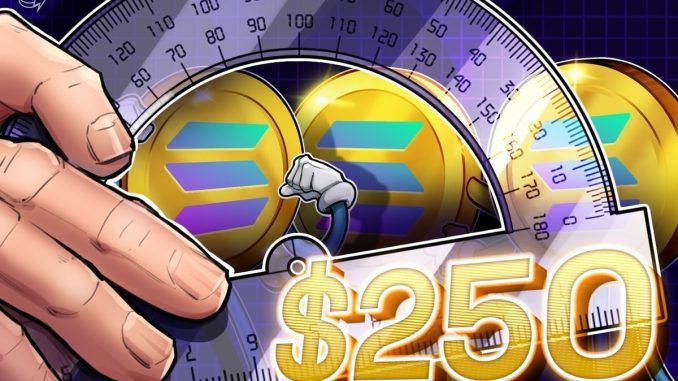 SOL Rally To $250 Needs More Than Margin Traders