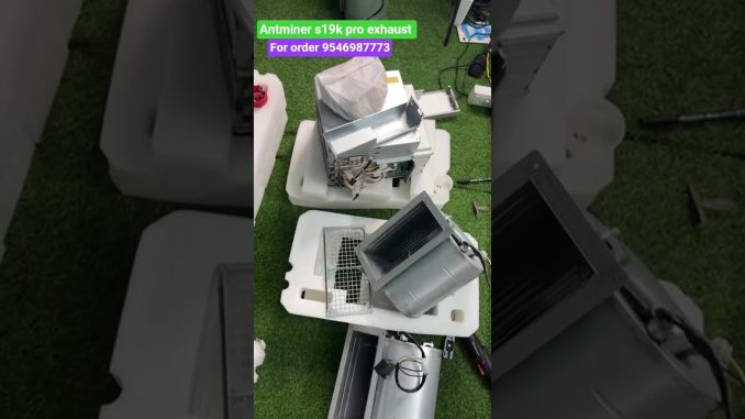 "Silent Exhaust Installation for Antminers | Reduce Noise & Improve Cooling | Crypto Mining Setup"