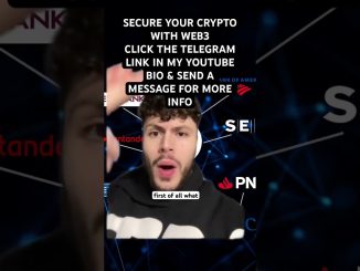 How to secure your crypto assets to web3? #viralshorts #crypto #web3