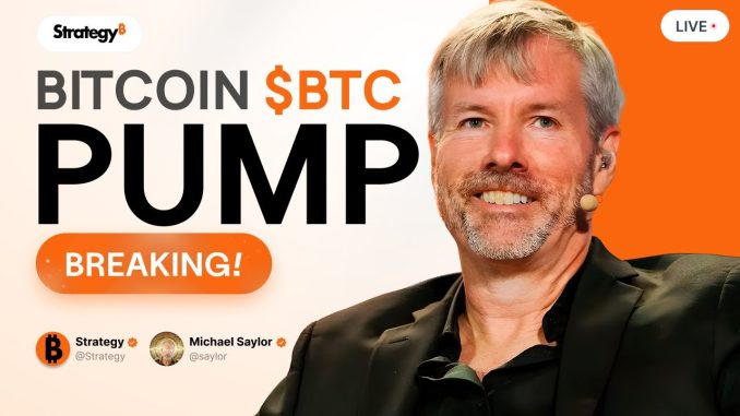 Michael Saylor: Bitcoin PUMP - Fed Rate Cut CONFIRMED?! BTC Price Prediction