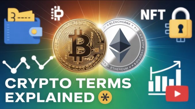 Crypto Terms Explained  Beginner’s Guide