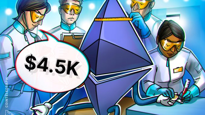 ETH Aims For $4.5K Just Days After Historic Flash Crash