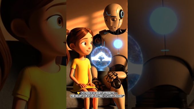 “Learning Patience: When AI Becomes Your Guide 🤖💛”#shorts