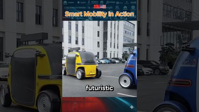 Smart Mobility in Action #train #ai #news #automobile #future #travel #short #shorts