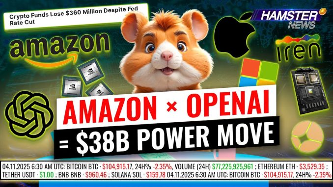 Aster surges after CZ’s $2.5M reveal, Microsoft enters crypto mining ⚡️ Hamster News