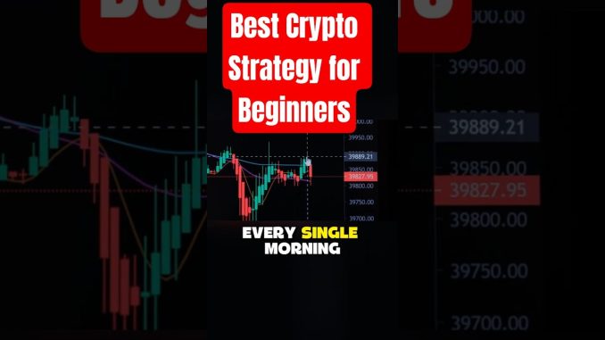 Best Crypto Strategy for Beginners #shorts