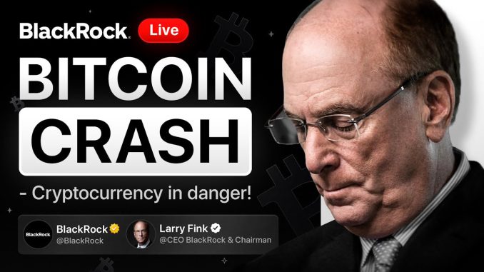 BlackRock CEO WARNS Crypto Investors — Bitcoin in Danger?