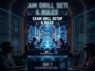 Day 7  Exam Drill Setup And Rules | AWS Certified AI Exam Guide