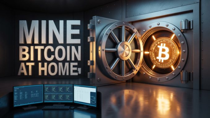 How You Can Start Mining Bitcoin From Home Today