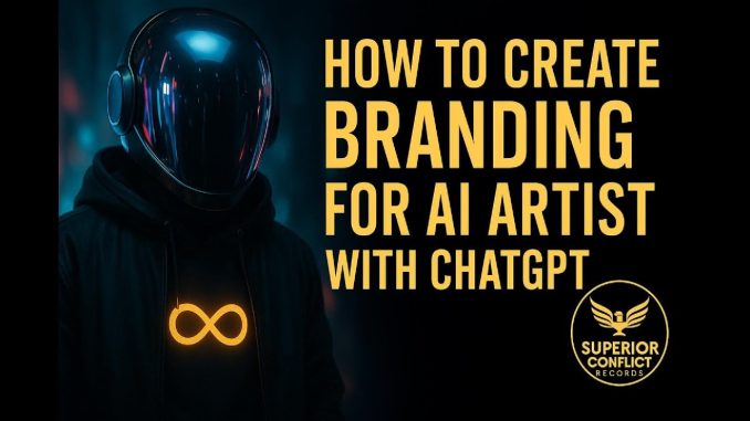 How to Create Branding for an AI Artist Using ChatGPT (Beginner AI Art Tutorial)