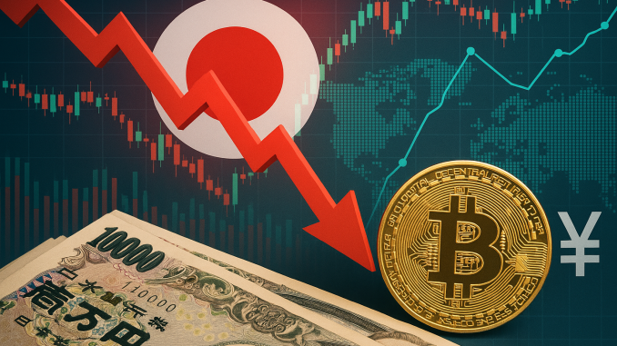 Japan stimulus shakes global markets as yen sinks and crypto demand rises