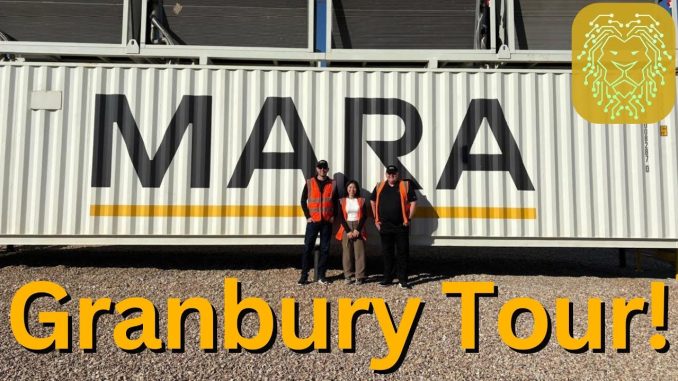 MARA Granbury Facility Tour | Latest Bitcoin Mining Stock News | Top Stocks to Watch | MARA Stock