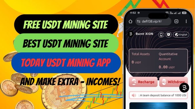 New USDT Mining Site Today | Beginner’s Guide to USDT Mining Apps | USDT Mining App  Tutorial