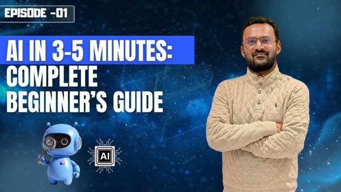 What is AI & Why You Should Care | AI for Beginners Course (1/20)