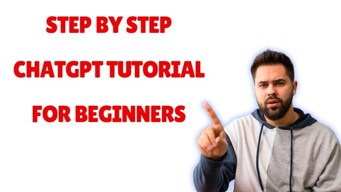 ChatGPT Tutorial For Beginners 🔴 AI Tools/Apps