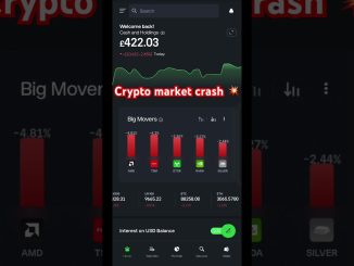 Crypto Market Crash: What’s Happening Right Now? #xrp #bitcoin #crypto #cryptonews