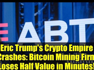 Eric Trump's Crypto Empire Crashes: Bitcoin Mining Firm Loses Half Value in Minutes!