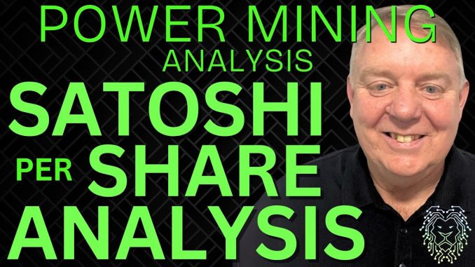 Satoshi per Share Stock Analysis | Top Bitcoin Mining Stocks Now | Latest Bitcoin Mining Stock News