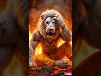 😭The lion saved his friend🛸 #shorts #lion #ai #emotionalshorts #animation