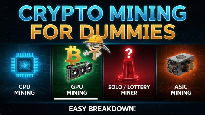 Understanding Bitcoin Mining: Hashrate, Power, and Real Hardware