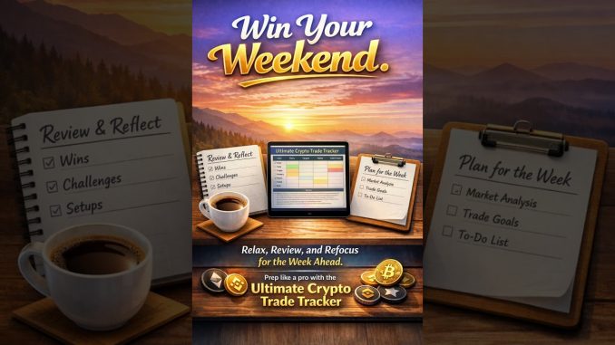 Weekend Crypto Planning Guide — Review, Reflect, and Prepare With Calm Clarity