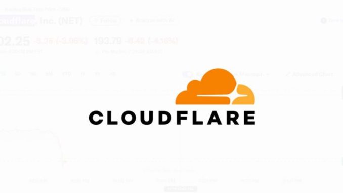Cloudflare shares fall premarket as global network faces issues