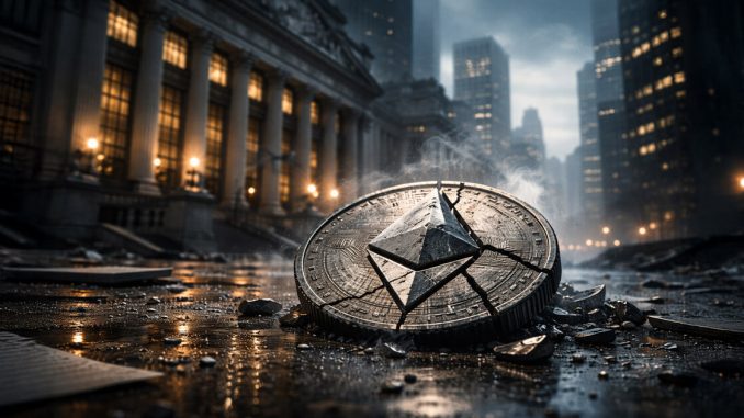 Ethereum price collapse could jeopardize $800 billion in assets