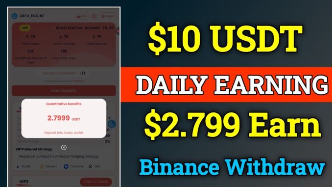 New USDT Mining Site 2026 | new Legit Platform Review | Crypto Earning Guide 2026