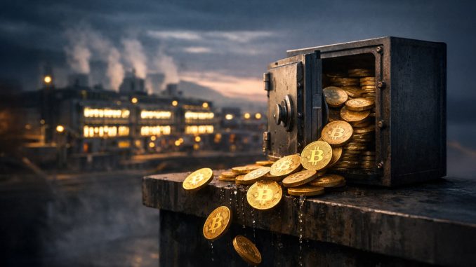 Bitcoin mining companies sell $348M BTC as power costs grow