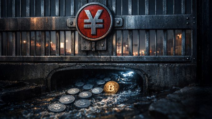 China targets global reserve currency status but capital controls push traders toward USDT and Bitcoin